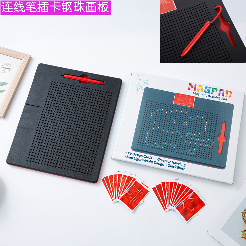 Large size magnetic drawing board with connector pen(图4)