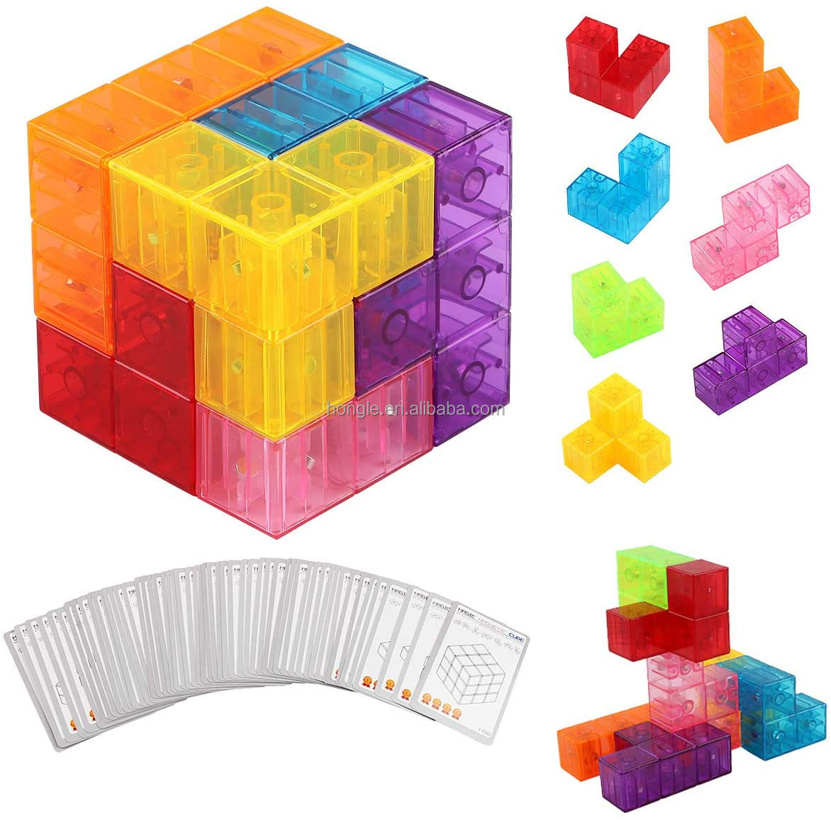 7 pcs Russian magnetic cube for all kinds of models(图5)