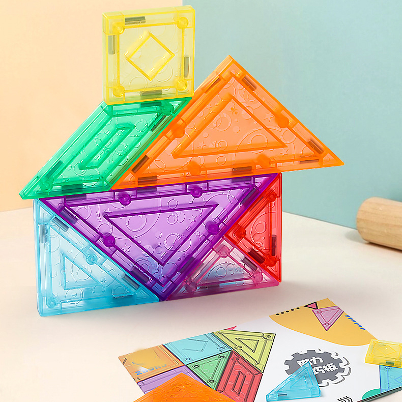 Magnetic tangram-Seven pieces set(图2)