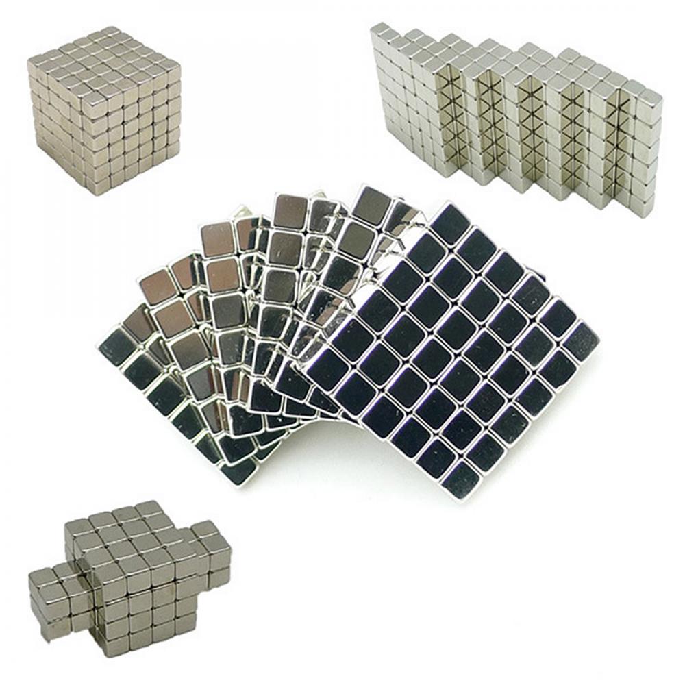 Magnetic bucky toy-silver/golden cube sets(图4)