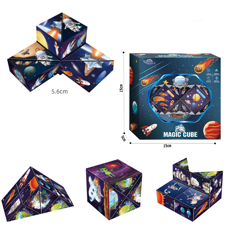 Magnetic magic cube fidget toy for adult and kids(图2)