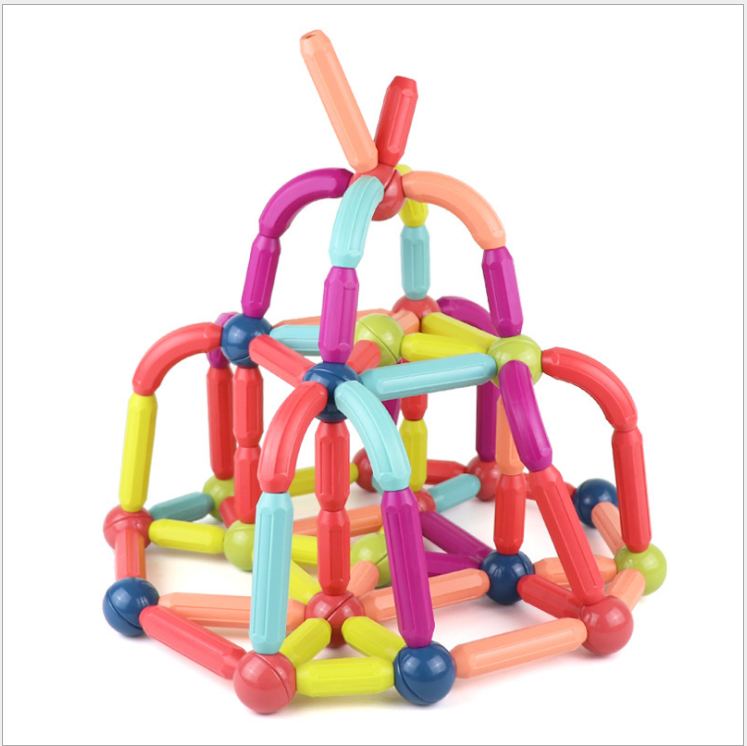 Creative Flexible Magnetic Sticks and Balls Set Kids Magnetic Building BlocksPopular(图4)