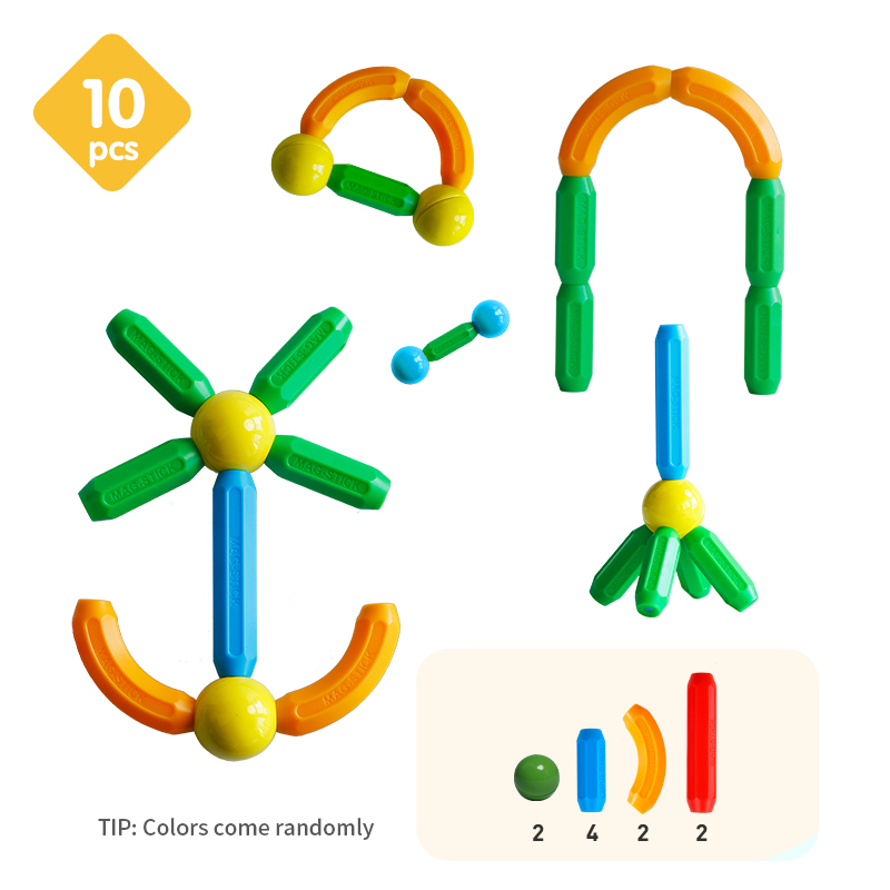 Creative Flexible Magnetic Sticks and Balls Set Kids Magnetic Building BlocksPopular(图5)