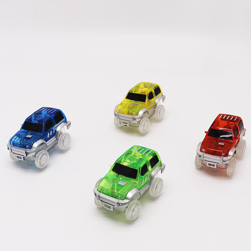 Electric Car Racing Track Magnetic Tiles Assembly Car(图8)